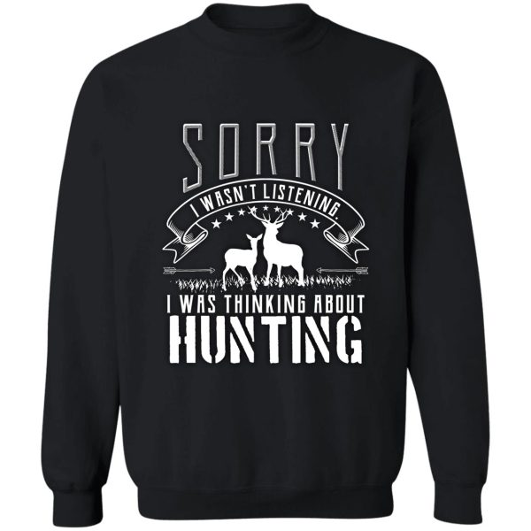 gift tee for deer hunters funny bow gun hunting clothing sweatshirt