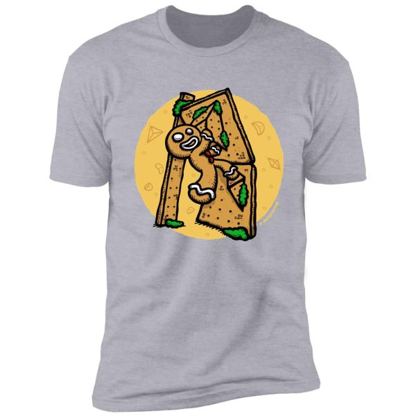 gingerbread woody | rock climbing | bouldering shirt