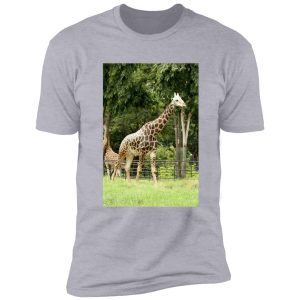 giraffe in the wilderness shirt