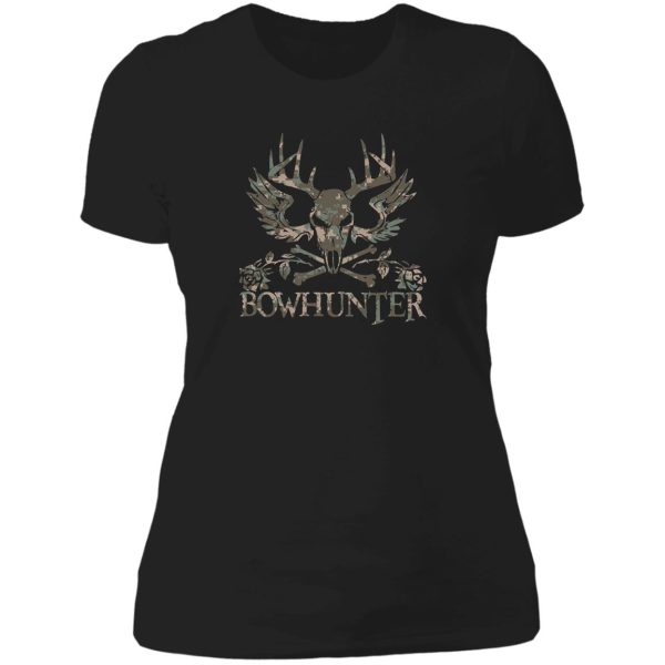 girl bowhunter lady t-shirt