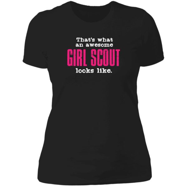 girl scout quote girls scouting women camping lady t-shirt
