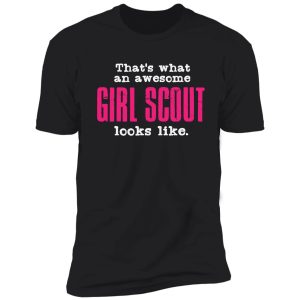 girl scout quote | girls scouting women camping shirt