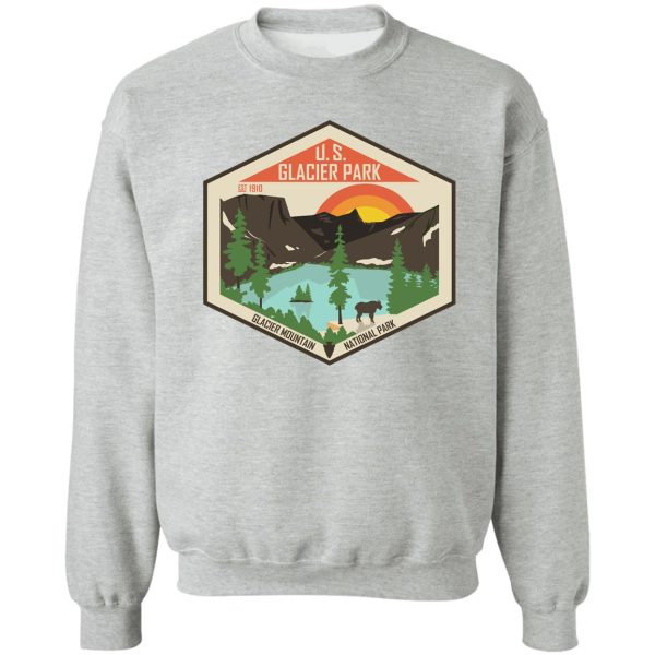 glacier national park sweatshirt