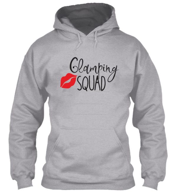 glamping squad camping gift idea product hoodie