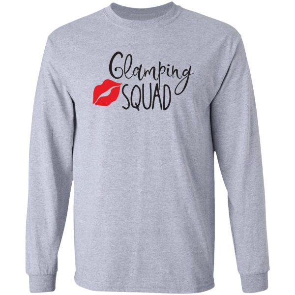 glamping squad camping gift idea product long sleeve