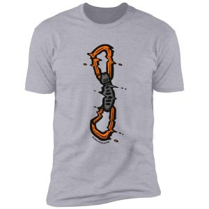 glitchy quickdraw | rock climbing shirt