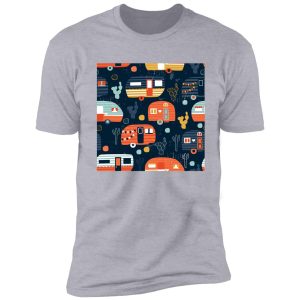 go camping pattern shirt