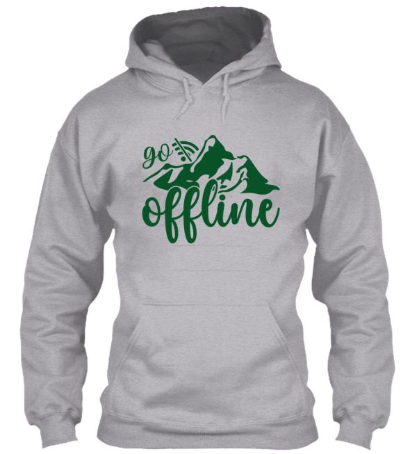 go offline hoodie