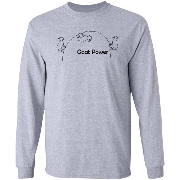 goat power climbing goats climbing goats long sleeve