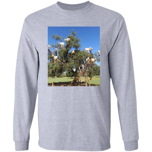 goats in trees long sleeve