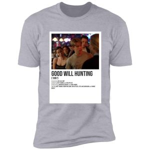 good will hunting at the bar poster shirt