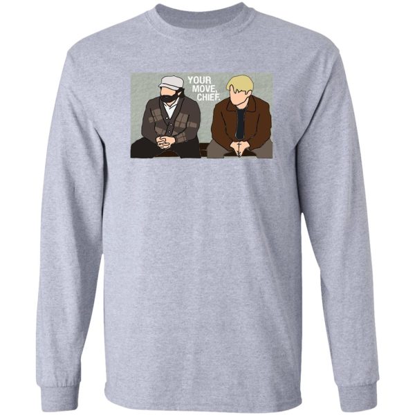 good will hunting cartoon sticker long sleeve