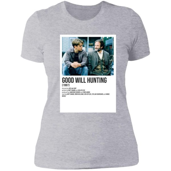 good will hunting poster lady t-shirt