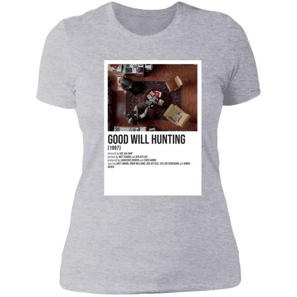 good will hunting seans office poster lady t-shirt