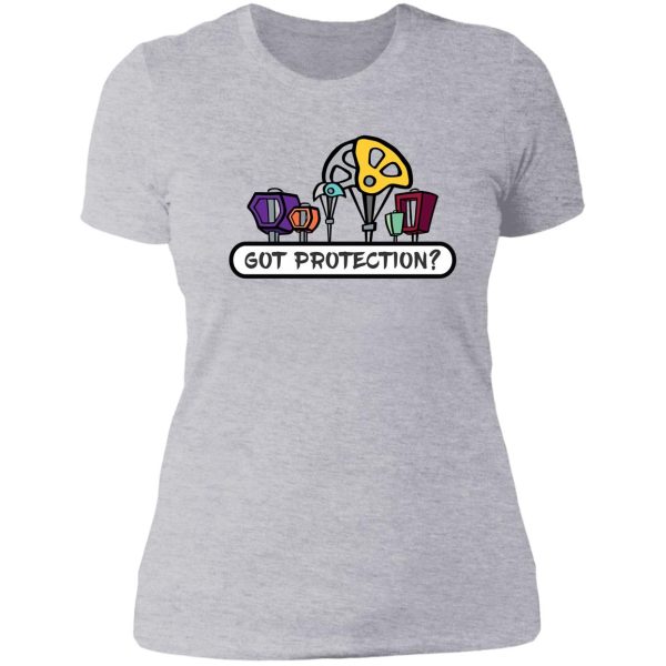 got protection lady t-shirt