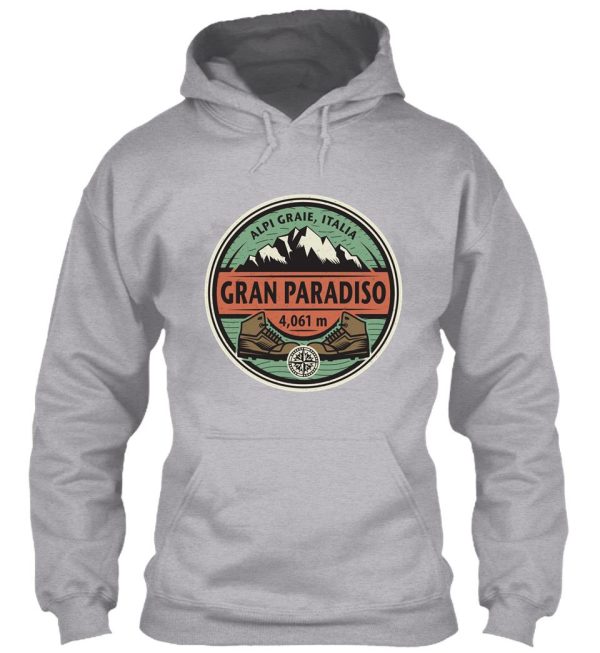 gran paradiso italy hoodie