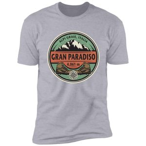 gran paradiso, italy shirt