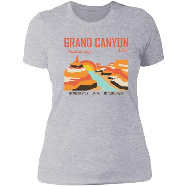 grand canyon national park lady t-shirt