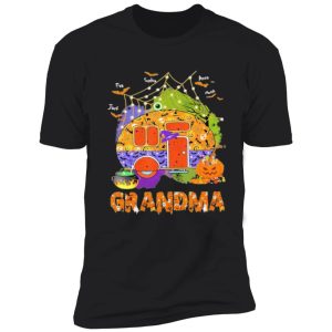 grandma camping halloween shirt