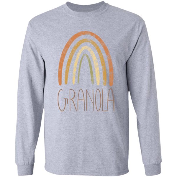 granola nature girl rainbow long sleeve