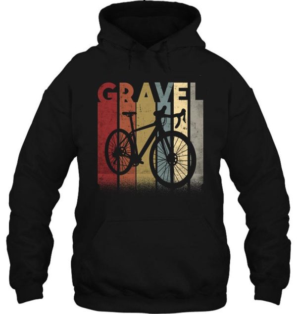 gravel gravelbike bicyle bikepacking retro vintage hoodie