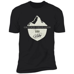 grayson highlands virginia mountain hike shirt