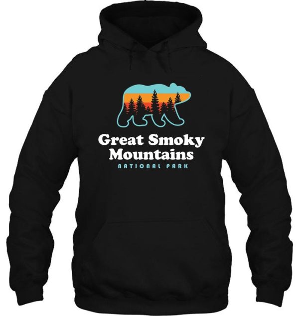great smoky mountains national park bear hoodie