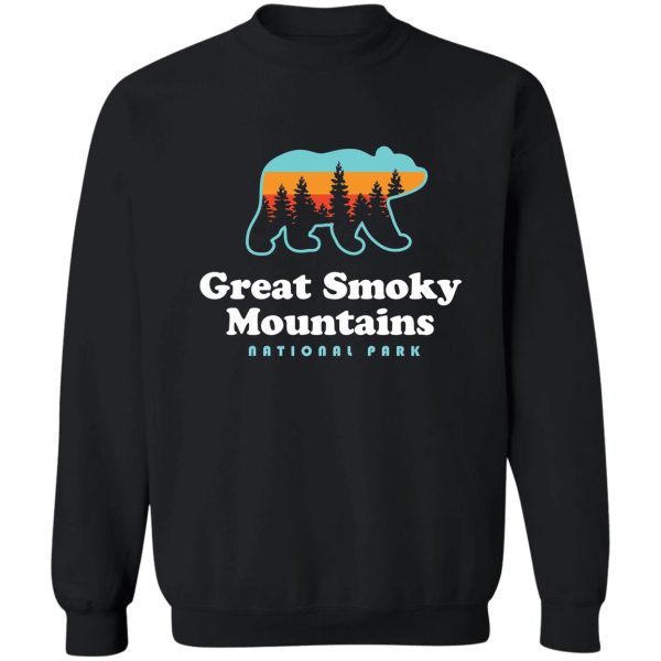 great smoky mountains national park bear sweatshirt