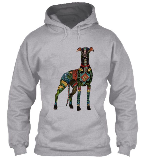 greyhound ivory hoodie