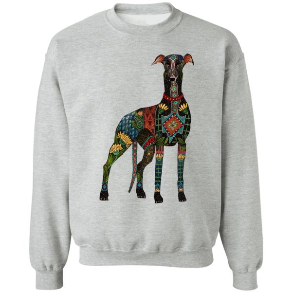 greyhound ivory sweatshirt