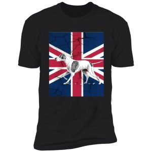 grunge uk fashion union jack flag english pointer shirt