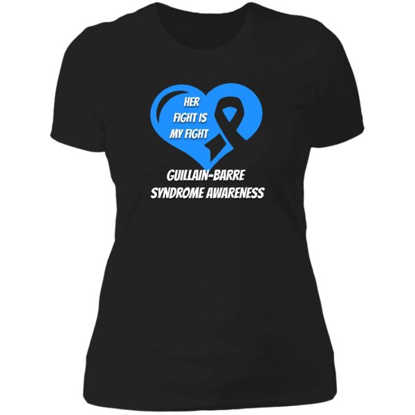 guillain-barre syndrome lady t-shirt