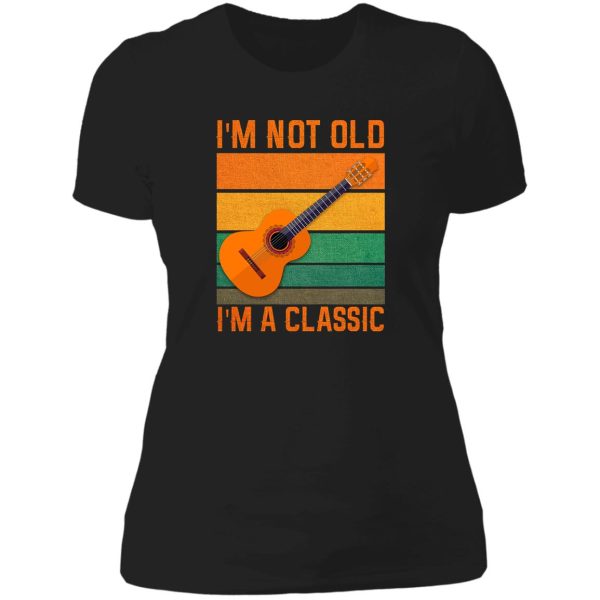 guitar player playing acoustic guitar lady t-shirt
