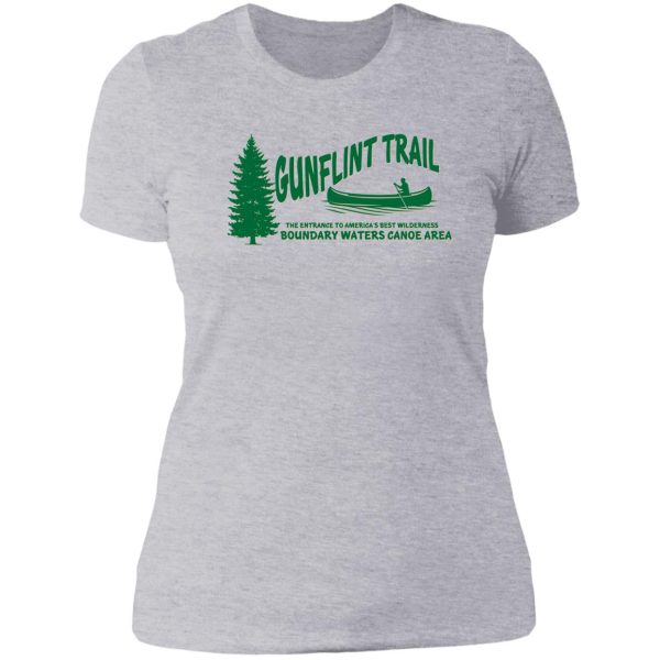 gunflint trail bwca lady t-shirt