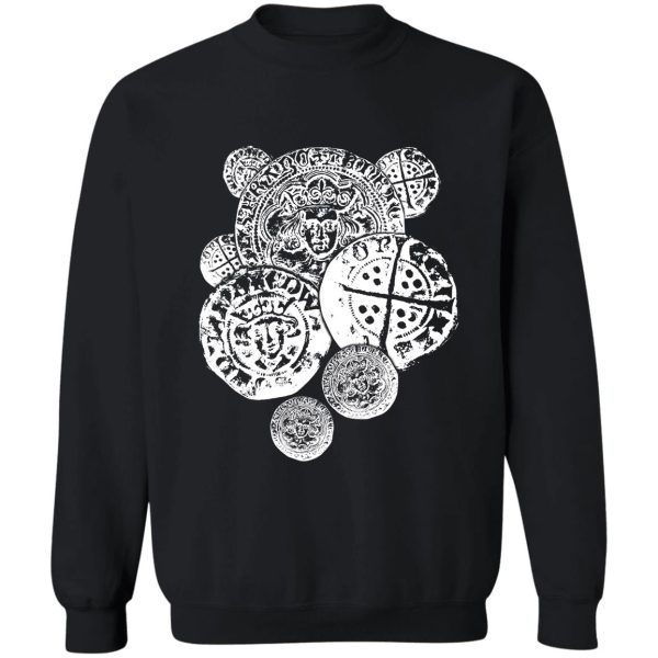 hammered coin tshirt - ideal for those that love metal detecting sweatshirt