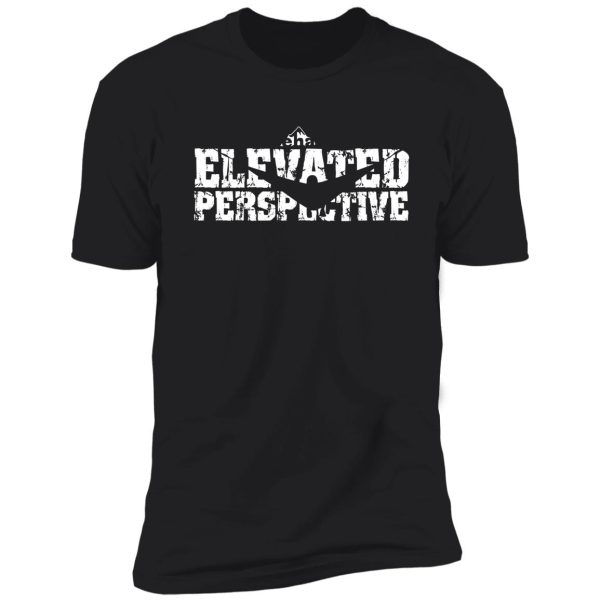 hammock camping elevated perspective shirt