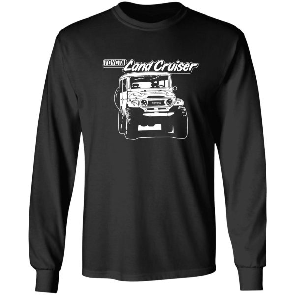 hand drawn 1974 toyota fj40 landcruiser long sleeve