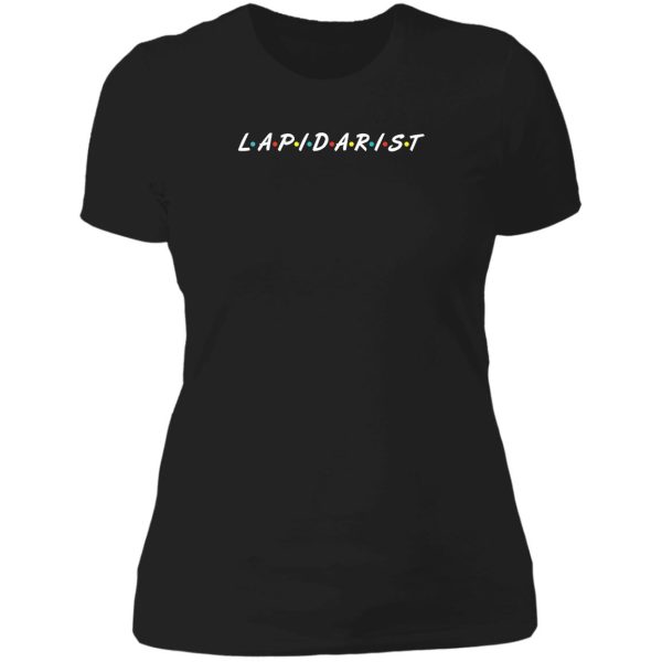 handicraft funny lapidarist gifts lapidary artisans lady t-shirt