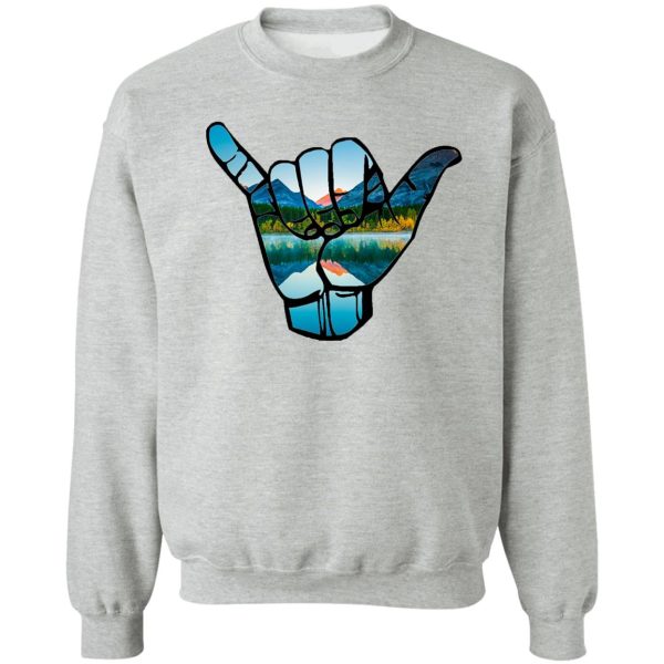 hang loose - mountains sweatshirt
