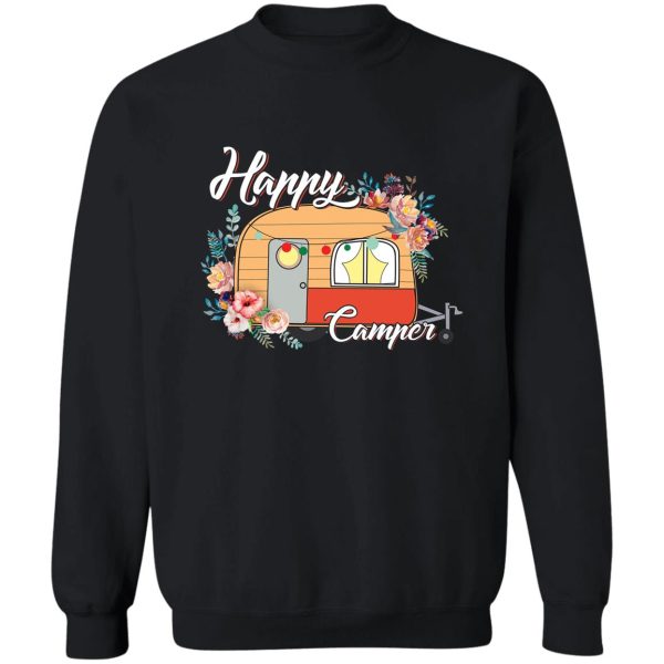 happy camper 2 sweatshirt