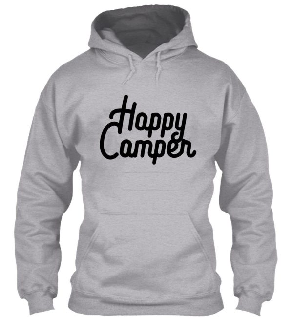 happy camper camper fisher hunter hoodie