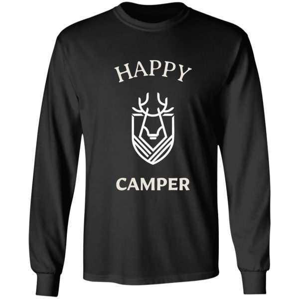 happy camper camper life long sleeve