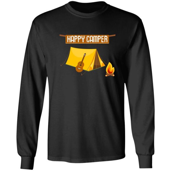 happy camper camping long sleeve