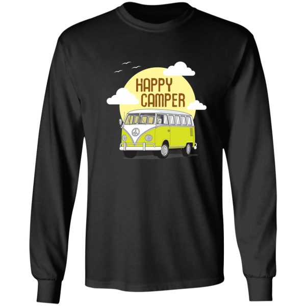 happy camper camping long sleeve