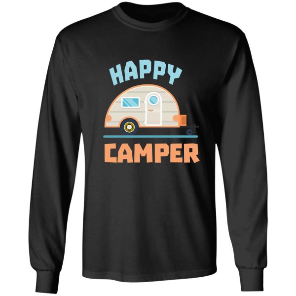 happy camper camping long sleeve