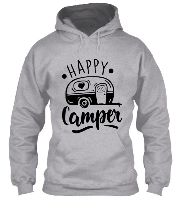 happy camper camping rv design camping lover camping travel hoodie