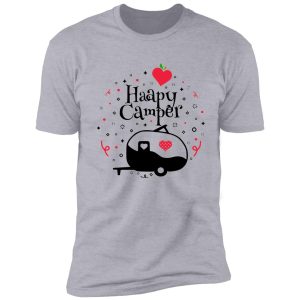 happy camper, camping, rv design, camping lover, camping travel shirt