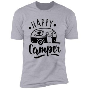 happy camper, camping, rv design, camping lover, camping travel shirt