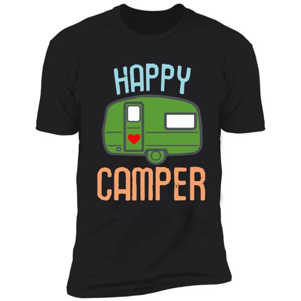 happy camper camping shirt