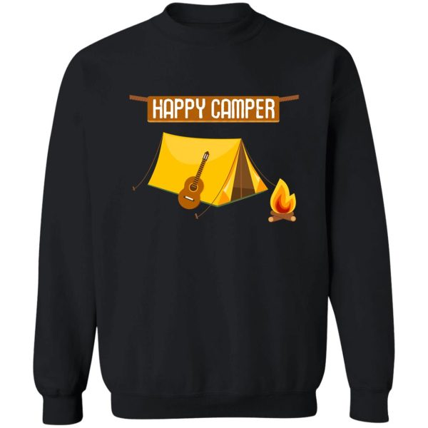 happy camper camping sweatshirt